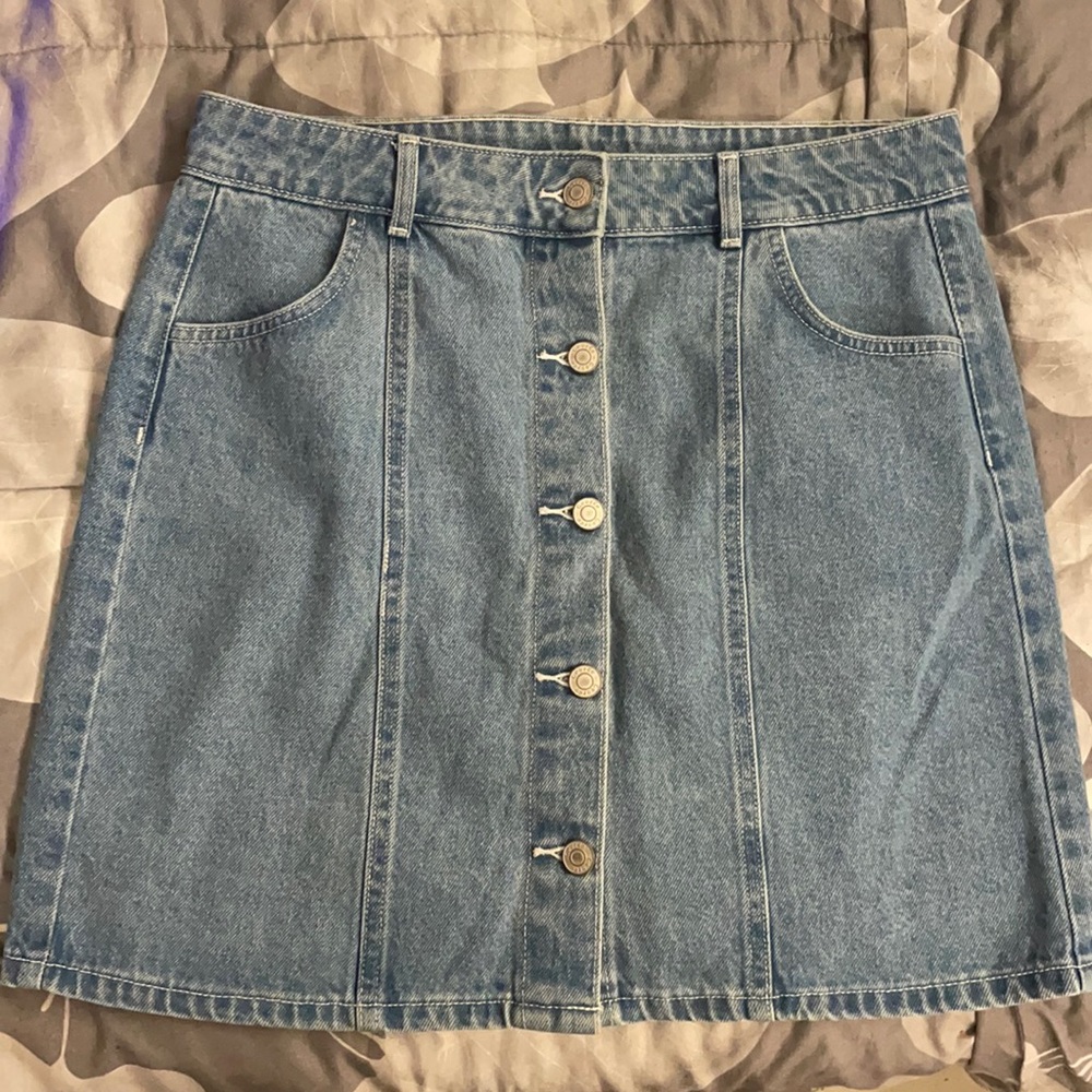 Denim skirt